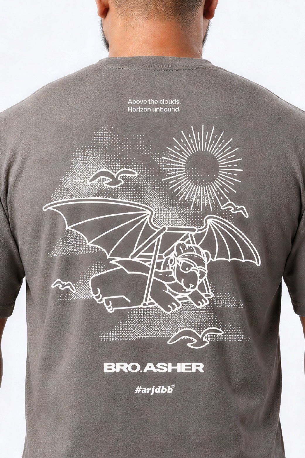 BROHOOD CH03:ASHER Oversized Tee