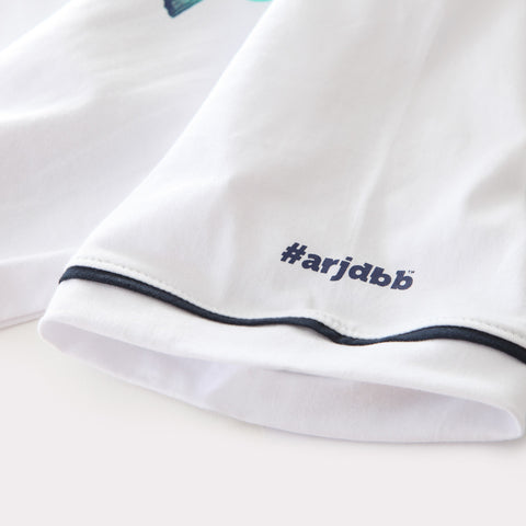 PROUDWEAR Tee in White is available from small to plus sizes - ARJD BRO BEARS