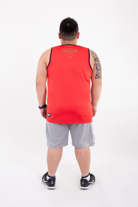 PROUDWEAR Calli-Camo Tank in Red