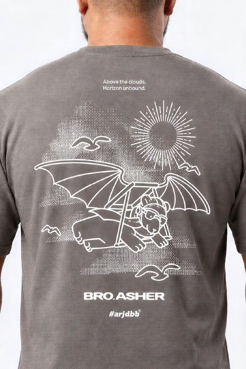BROHOOD CH03:ASHER Oversized Tee