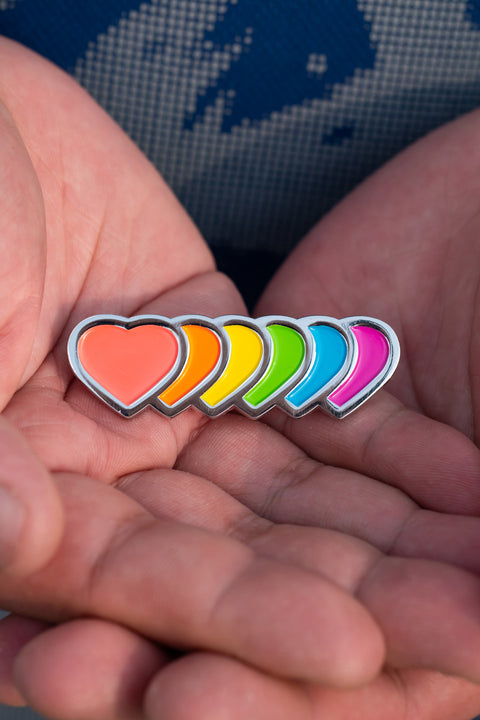 #arjdbb Chroma Pride Pin Back Badges
