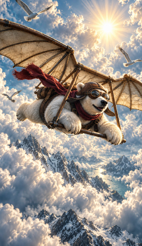 Above the clouds