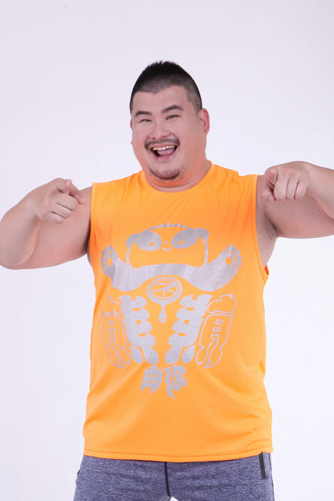 ABU Classic Sleeveless in NeonMandarin