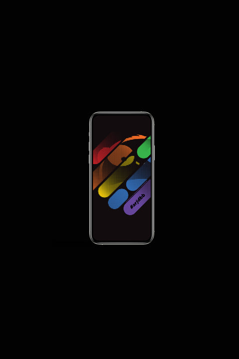 ABU DotMatrix Digital Wallpaper in Black