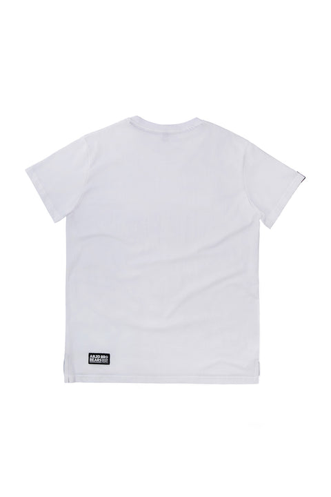 BASIC Plain Cotton Tee in White