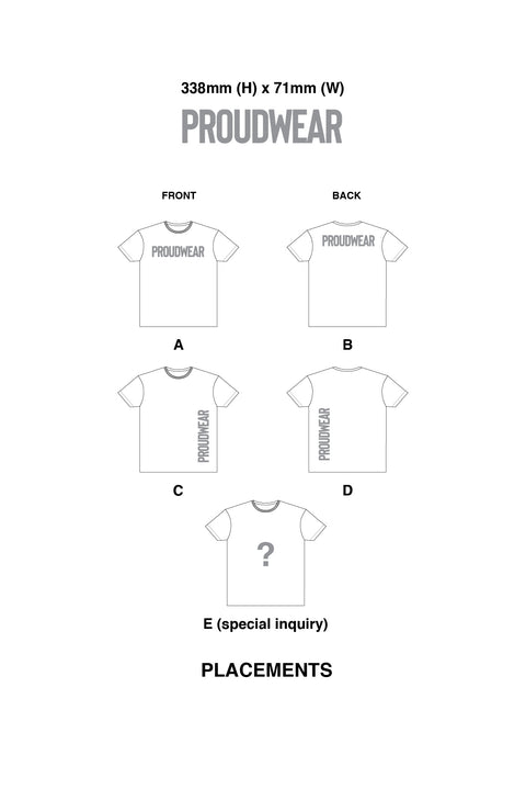 PROUDWEAR 水晶天堂之光燙鑽