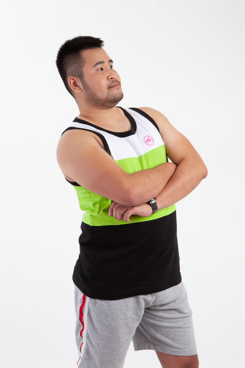 Classic Trifecta Tank PANDANLAYER is available from small to plus sizes - ARJD BRO BEARS