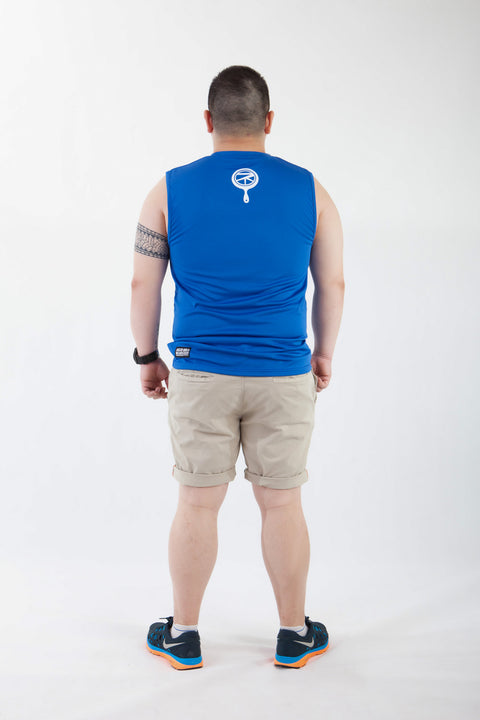 ABU Classic Sleeveless in Royal is available from small to plus sizes - ARJD BRO BEARS